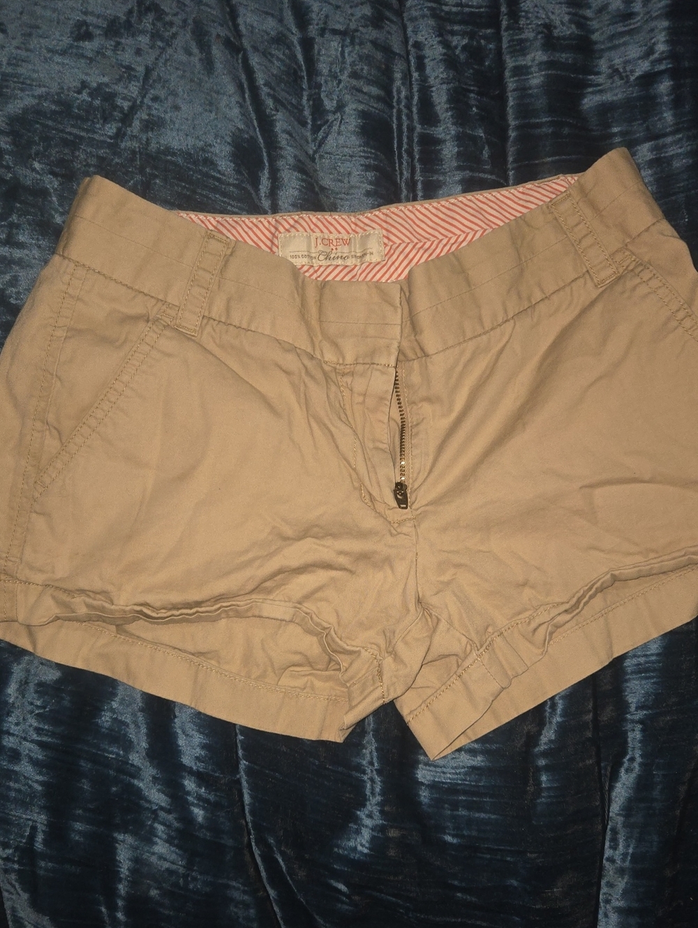 J. Crew Khaki Cotton Chino Shorts